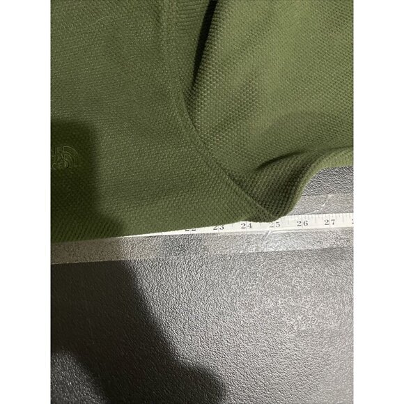 North Face Mens Vtg 1/4 Zip Pullover Sweater Size L Honeycomb Knit Micro Fleece - Picture 6 of 7